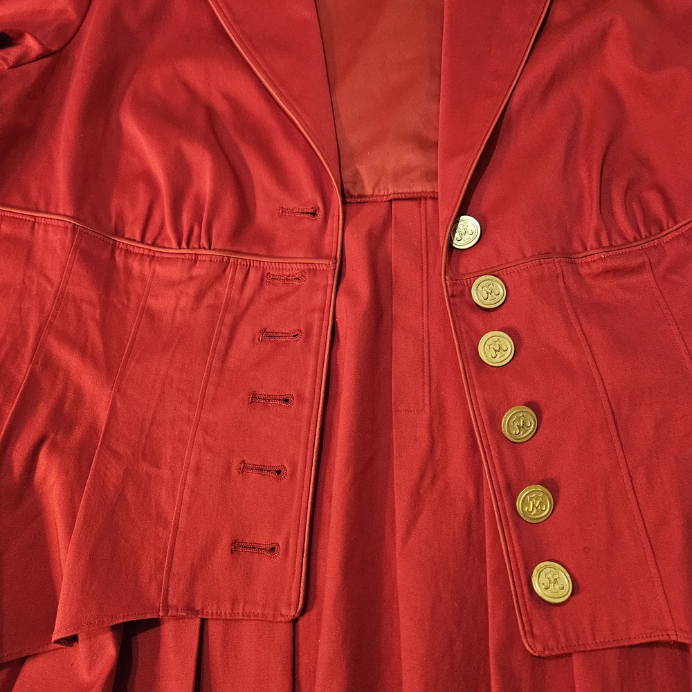 Miss Tina Red Women's Jacket - Picture 10 of 13